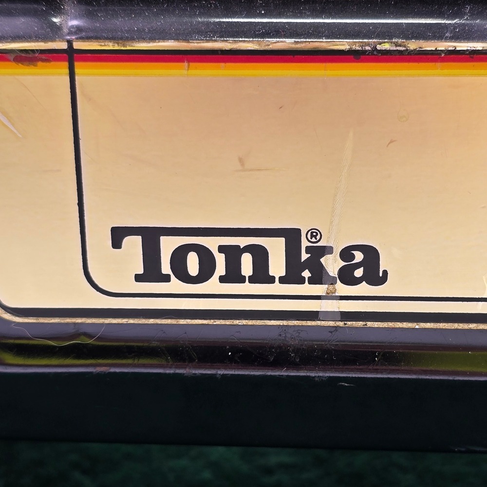 Vintage Tonka MR-970 4x4 Jeep Renegade Truck Black Tan Made in USA Pressed Steel - Picture 12 of 16